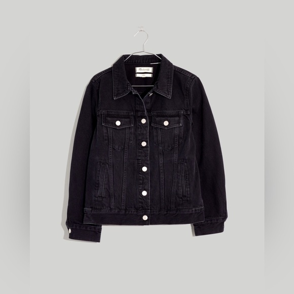 NWT MADEWELL The Jean Jacket in Lunar Wash - Picture 1 of 10